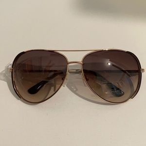 MIchael Kors Sunglasses Sicily Aviator.